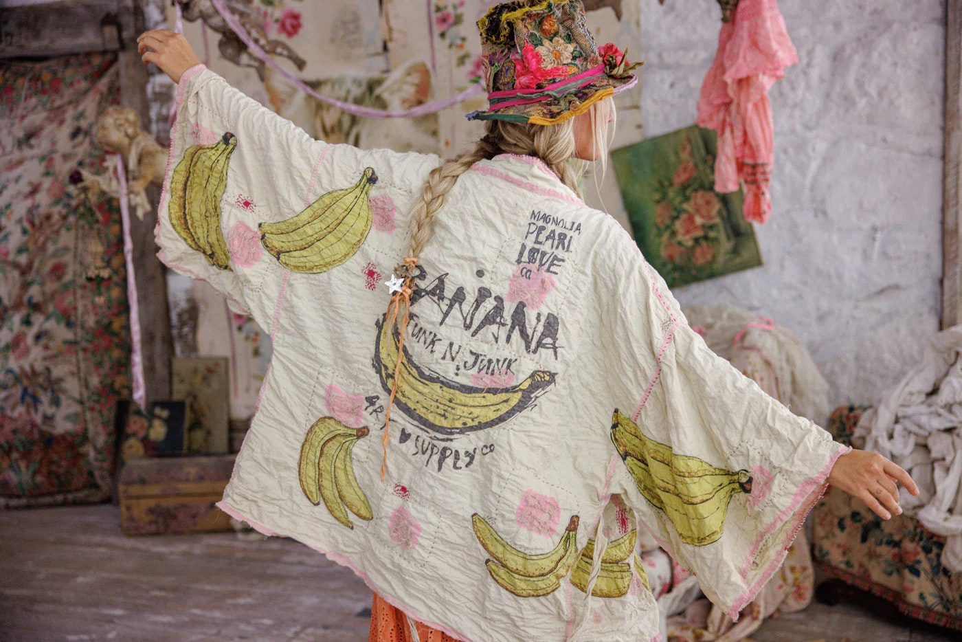 Banana Funk N Junk Kimono