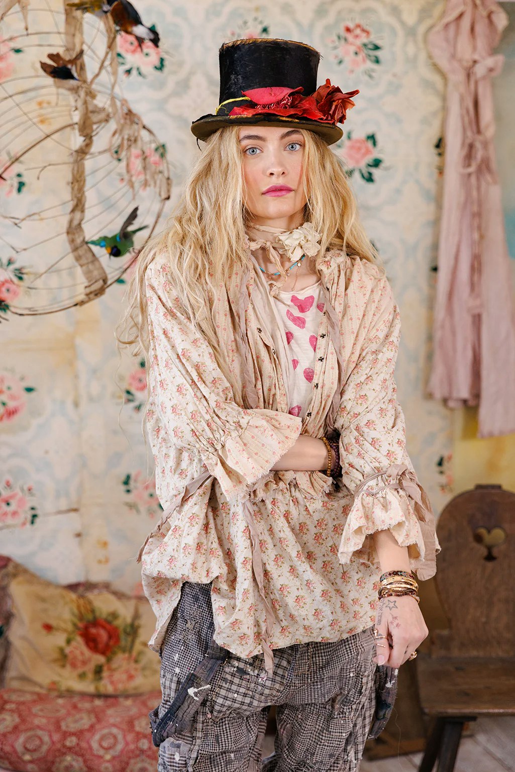 Blommig Amadeus Blus