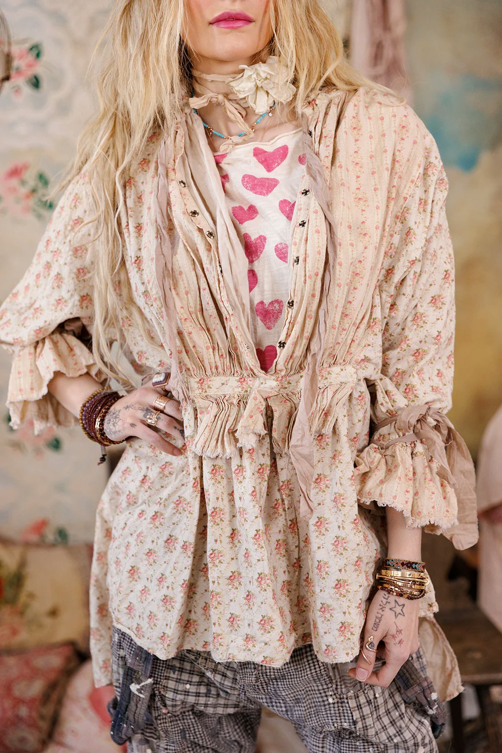 Blommig Amadeus Blus
