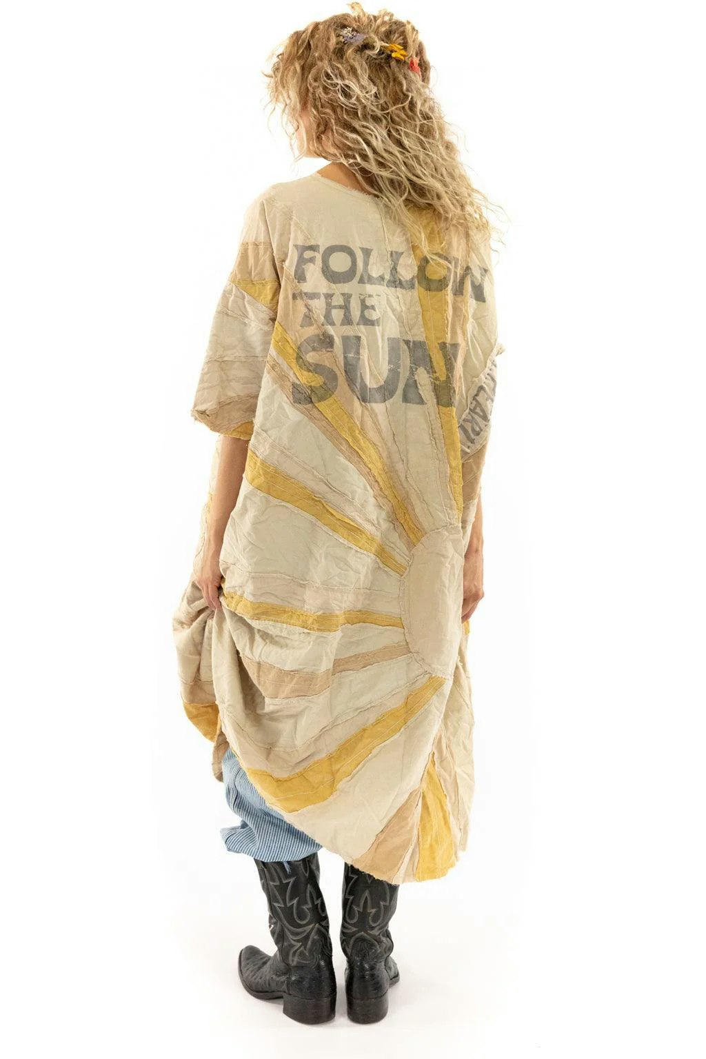 Följ Solen Artist Smock Klänning