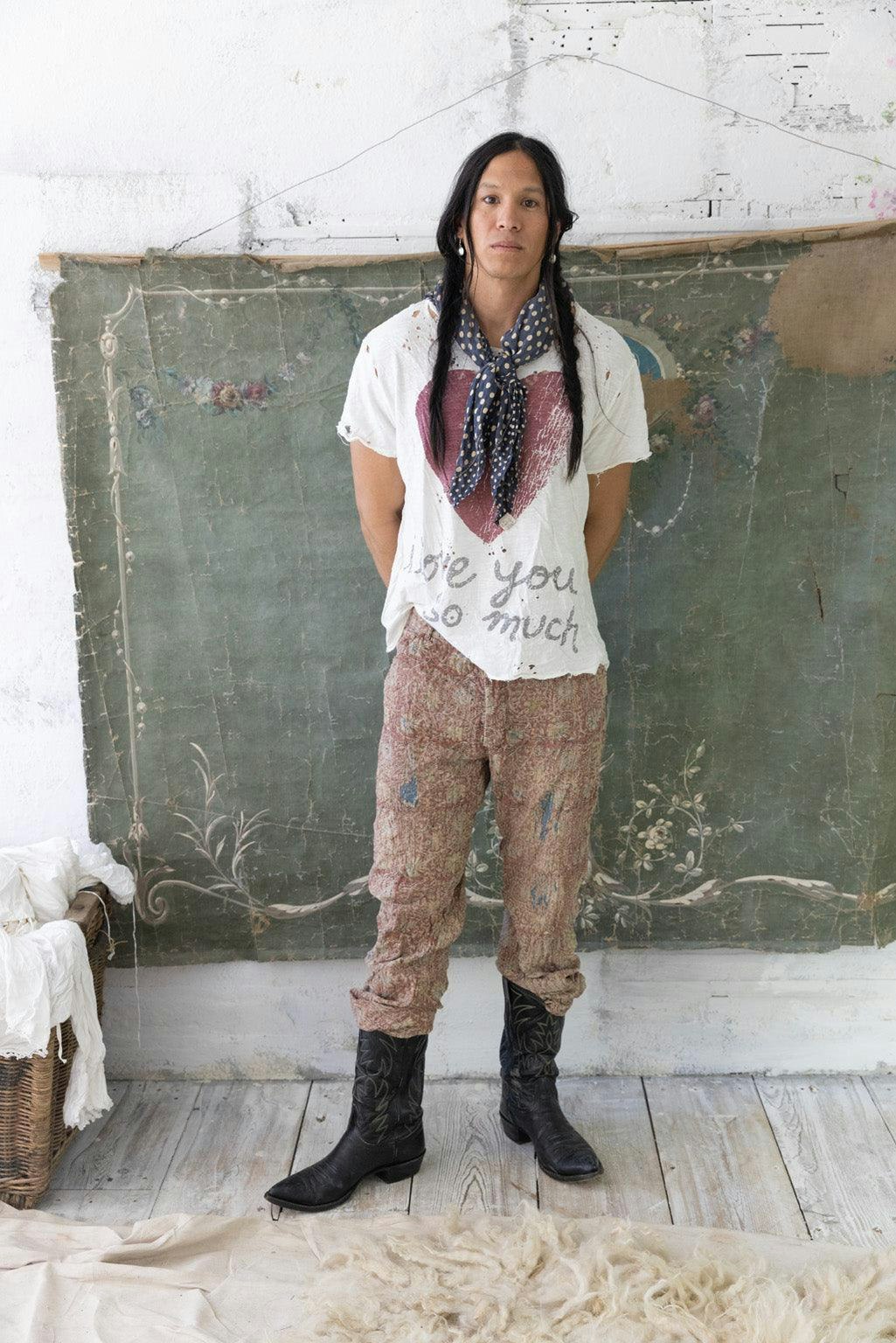 Block Print Roe Denims