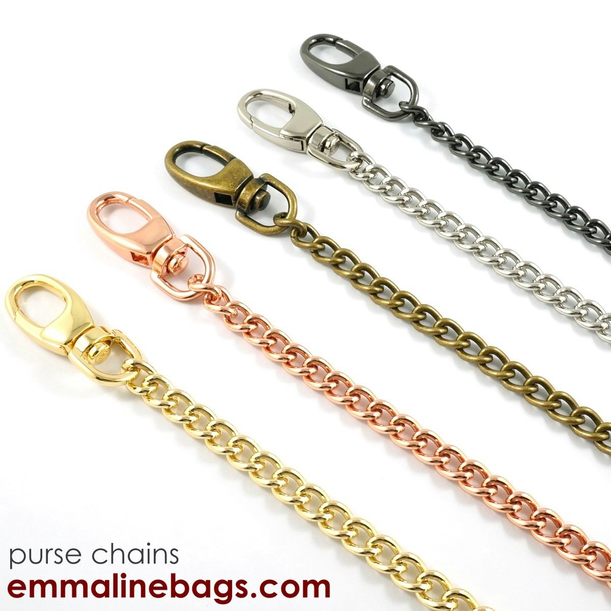 Purse Chains - rosegold.no