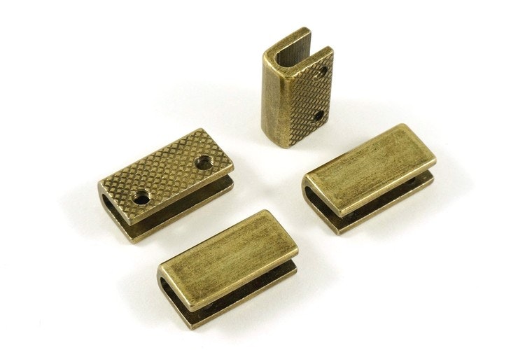 Rectangular strap end caps (4 pack)