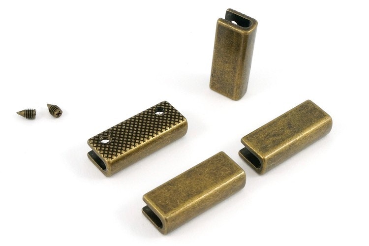 Rectangular strap end caps (4 pack)