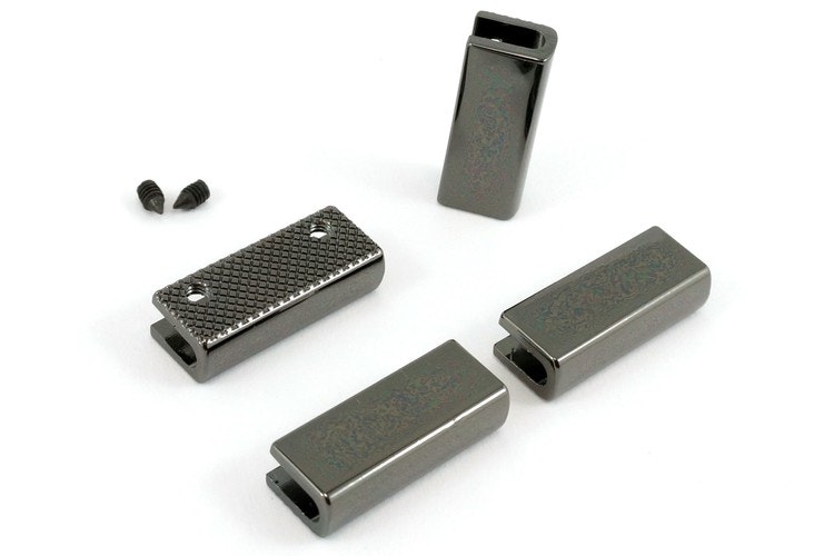 Rectangular strap end caps (4 pack)