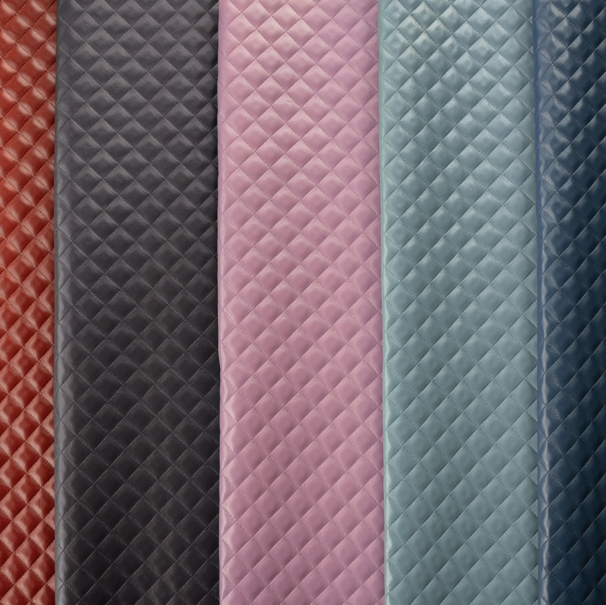 (ONLY 6 LEFT!) Alma - quilted faux leather (vinyl). Price per 50 cm.