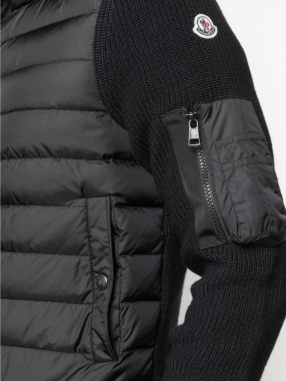 Moncler Cardigan Tricot Hybrid Down Jacket - HighEndMarkets - Designer  Menswear