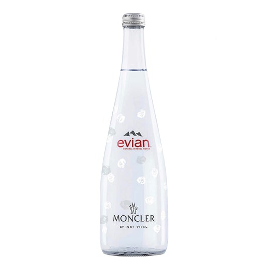 Moncler x Evian Limited Edition Water