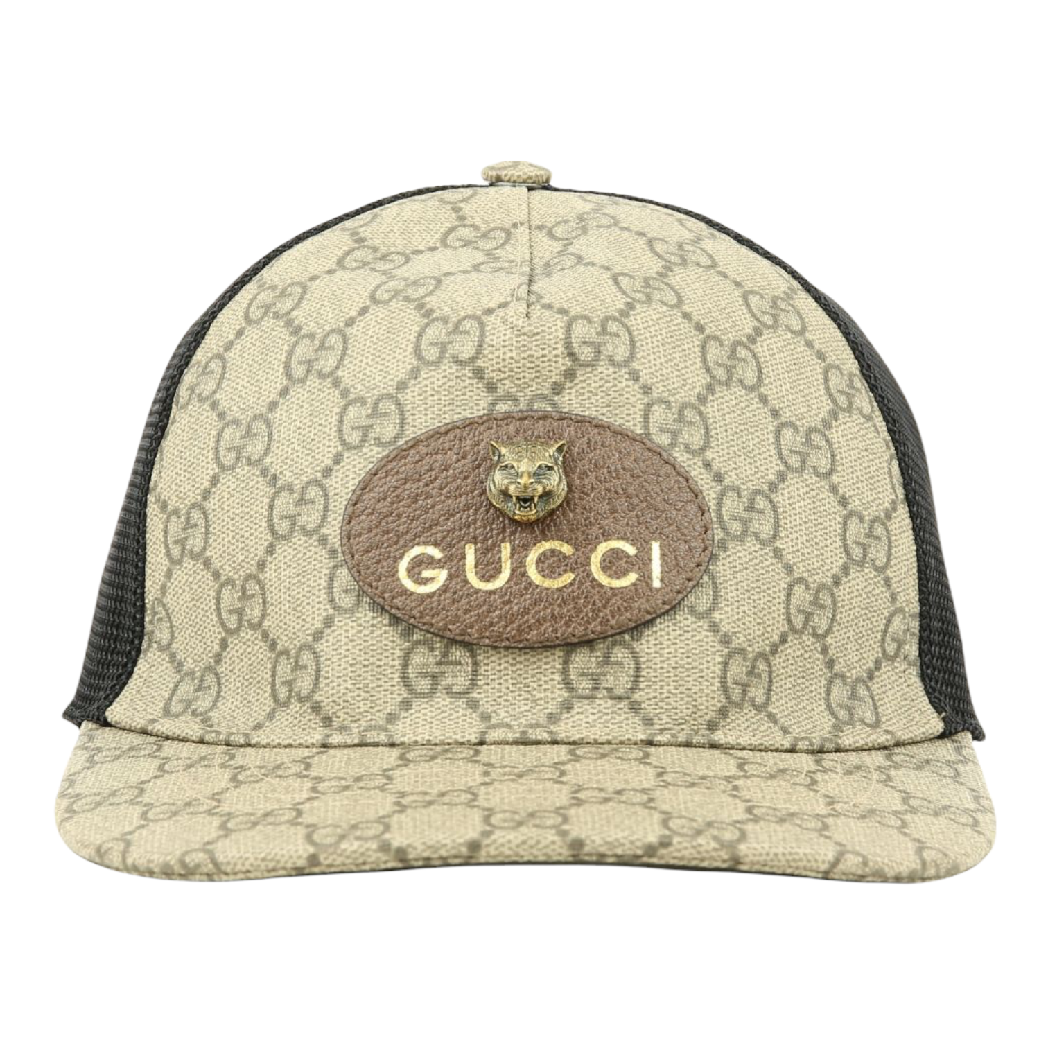 Gucci GG Supreme Lion Head Cap