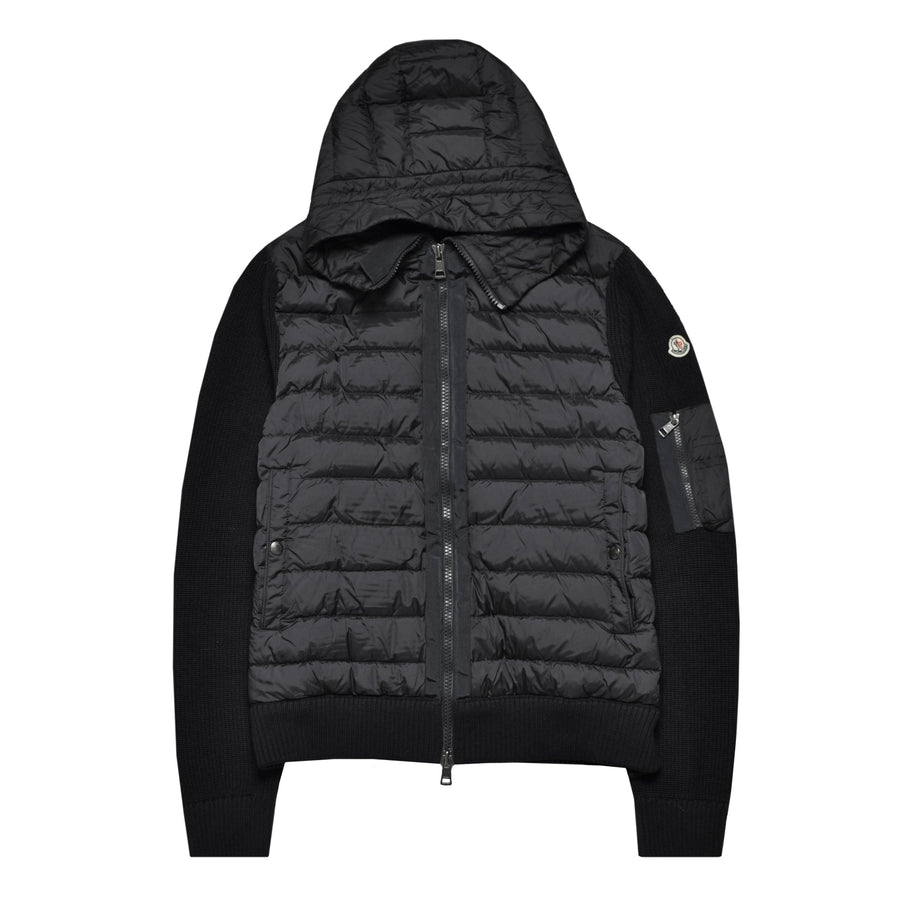 Moncler Tricot Hooded Cardigan