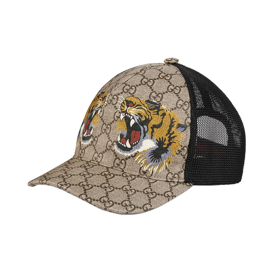 Gucci Tiger Print Baseball Cap