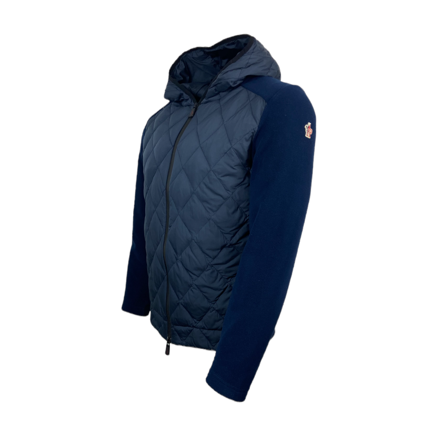 Moncler Grenoble Hooded Down Cardigan
