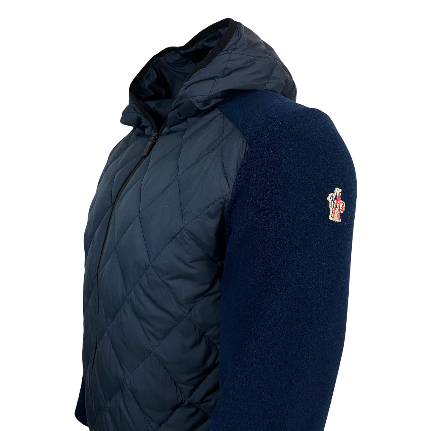 Moncler Grenoble Hooded Down Cardigan