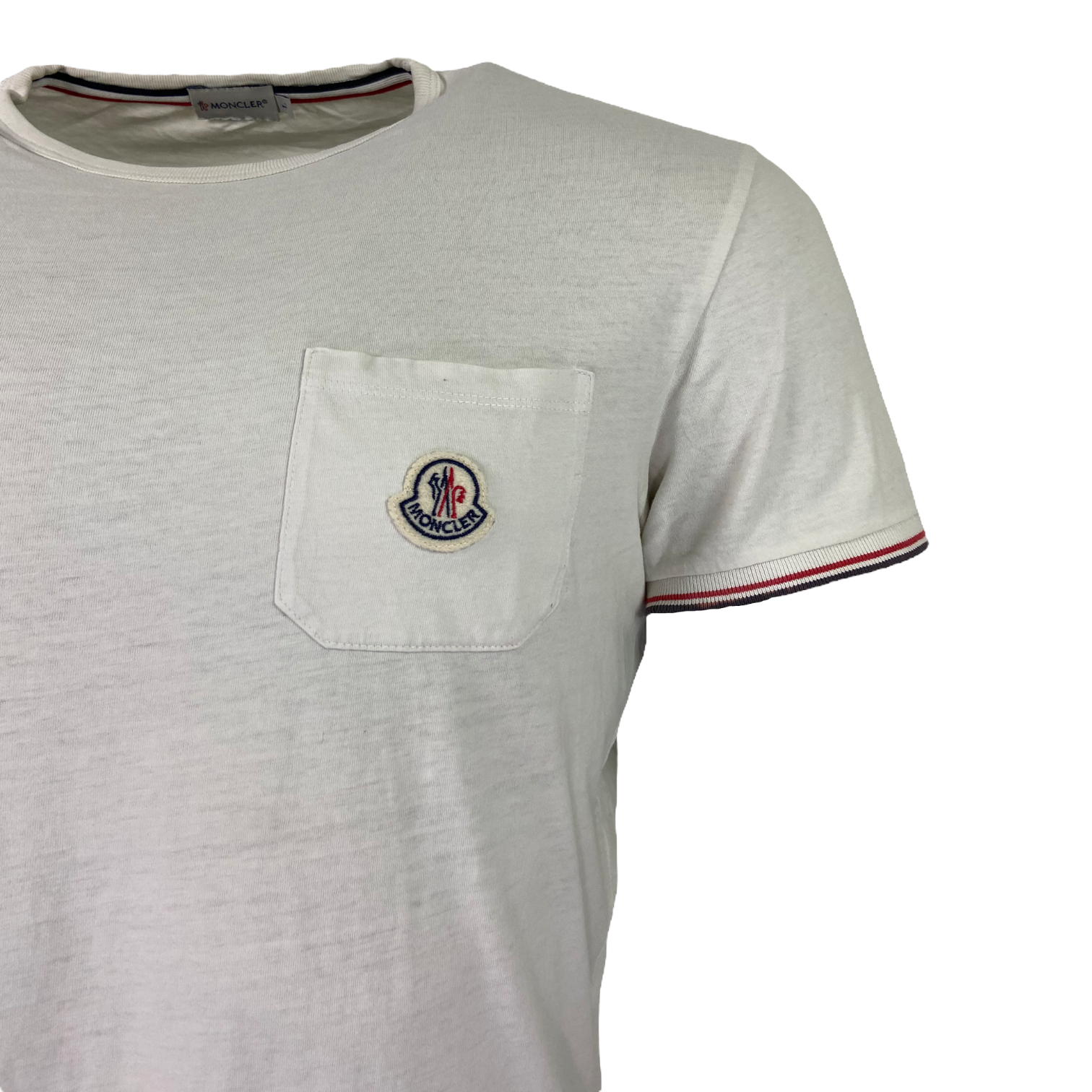 Moncler Logo T-Shirt - Size L (Fits S/M)