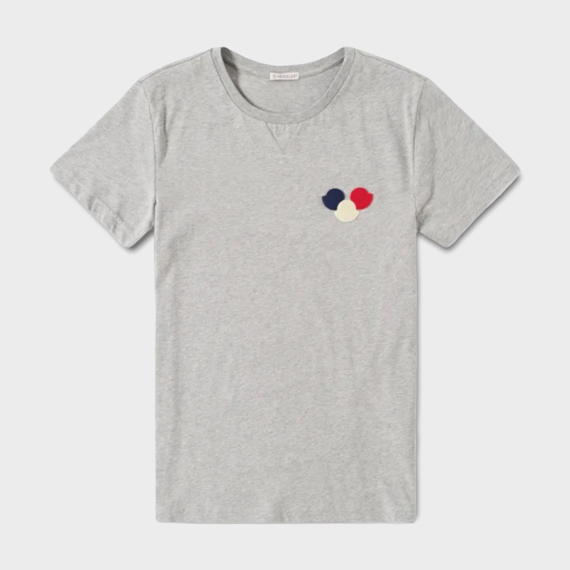 Moncler Triple Logo T-Shirt - Size M (Fits S)