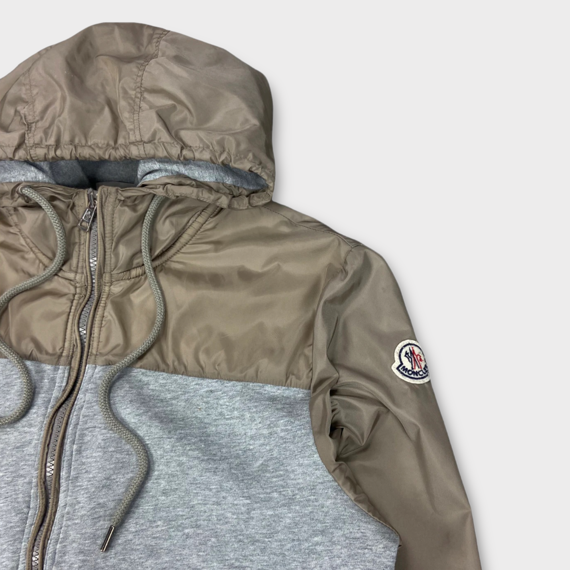Moncler Hybrid Hooded Cardigan - Size M (Fits S)