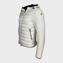 Moncler Hooded Down Cardigan - Size M (Fits XS)