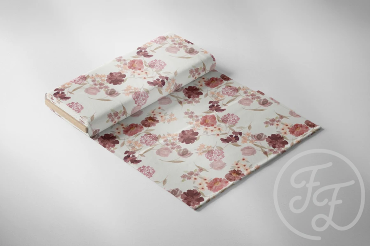 Vintage Floral French Terry