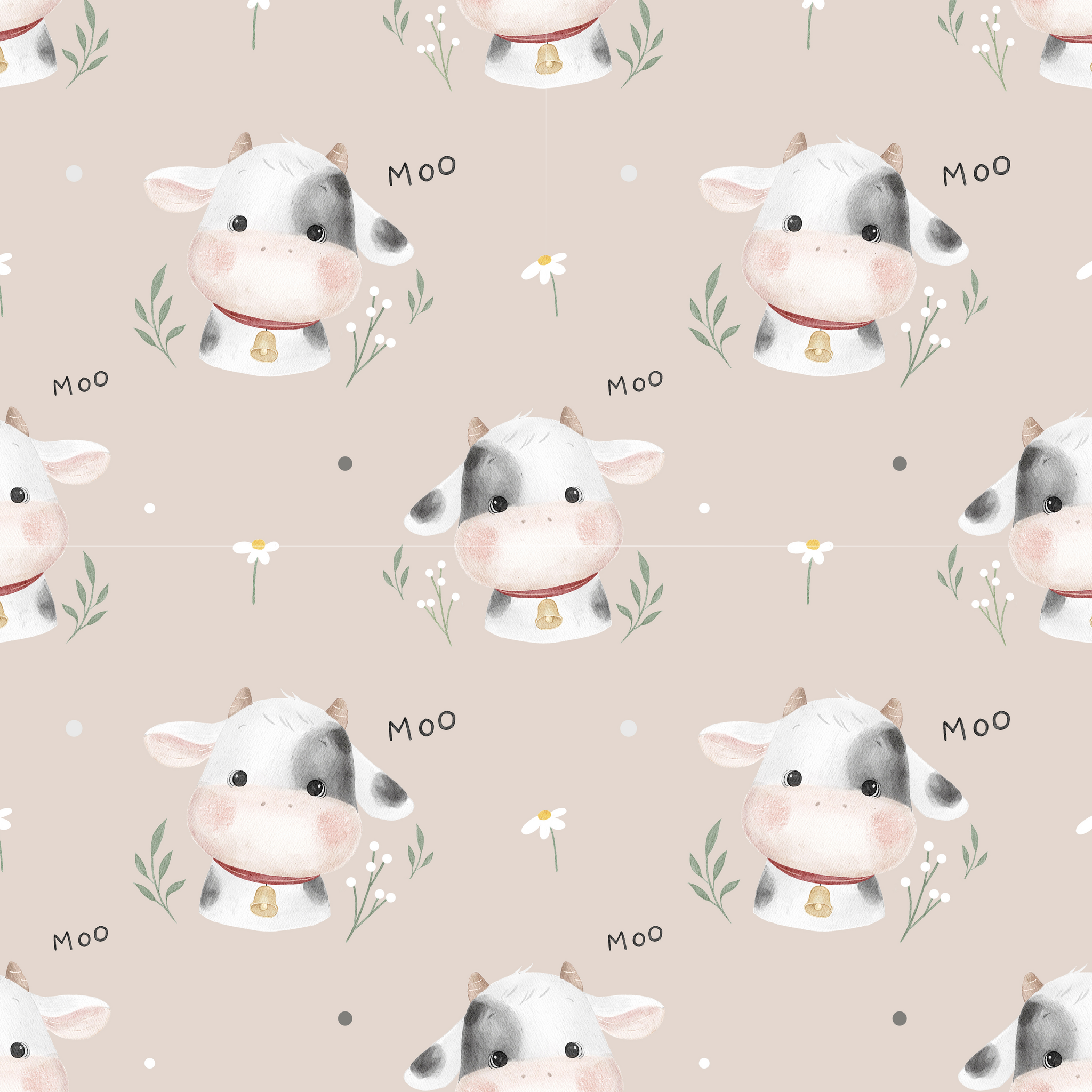 Moo French terry