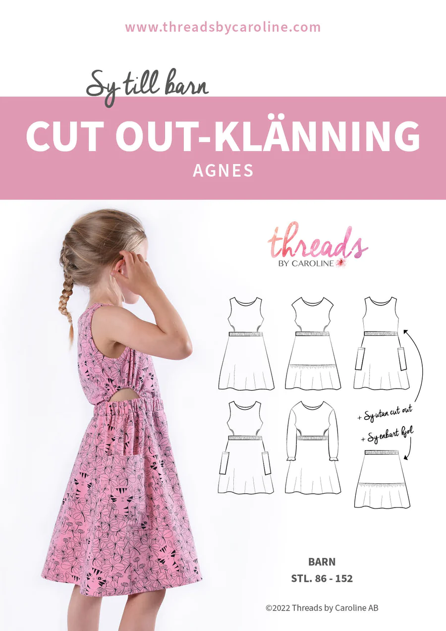 Agnes cut out kjole