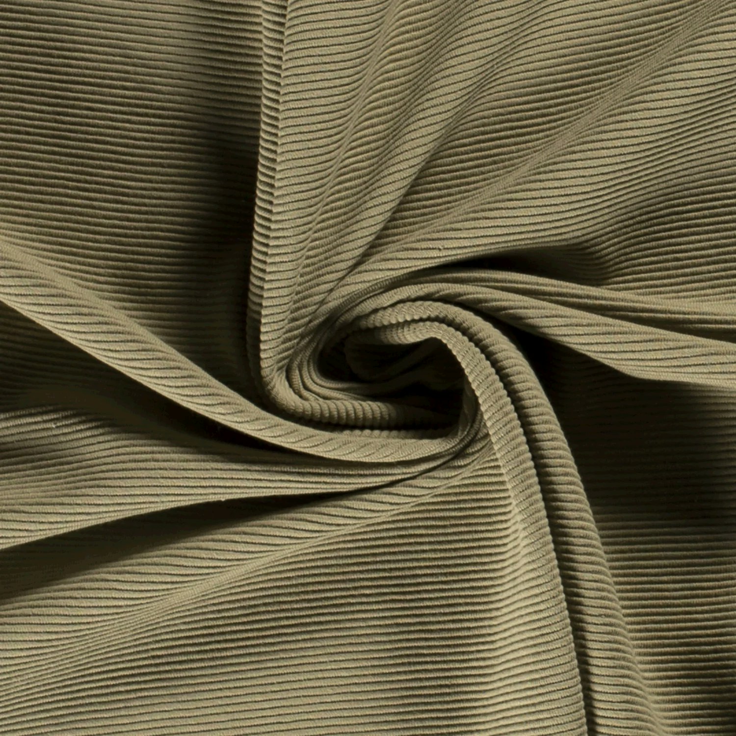 Olive green ottoman