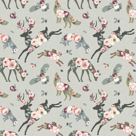 Floral Woodland jersey