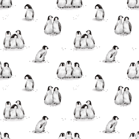 Pingvin familie jersey