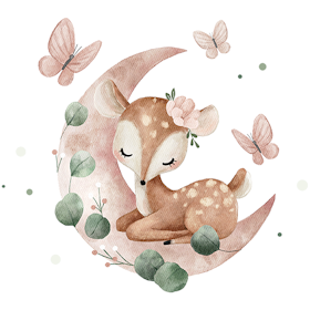 Sleepy deer