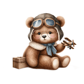 Bear in the sky playing