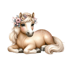Pretty Palmomino horse 3