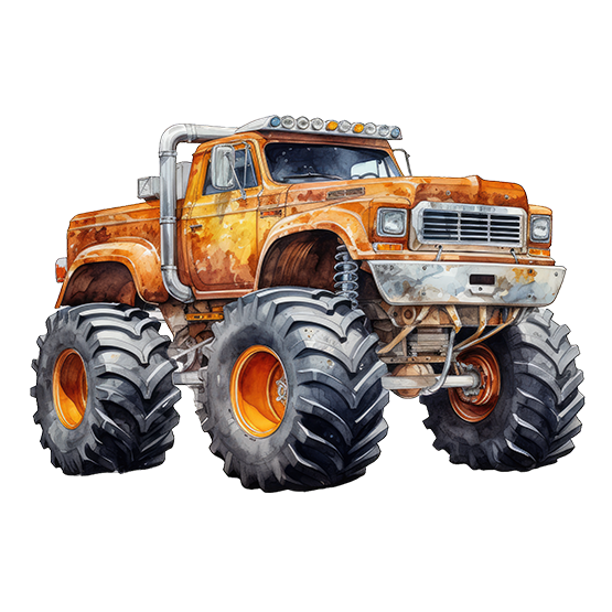 Monstertruck orange