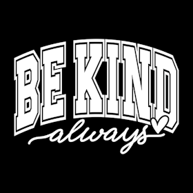 Be kind hvit