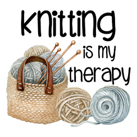 Knitting is my therapy