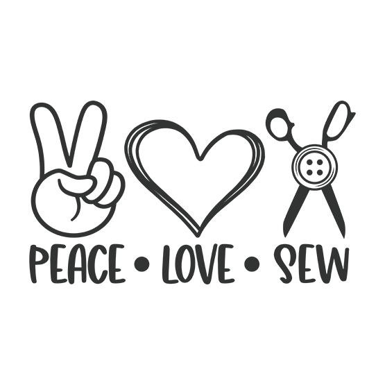 Peace Love Sew