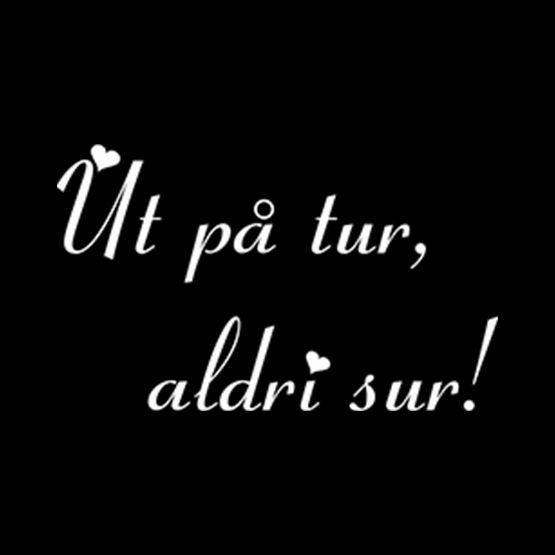 Ut på tur aldri sur hvit