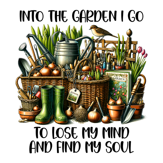 Into the garden I go