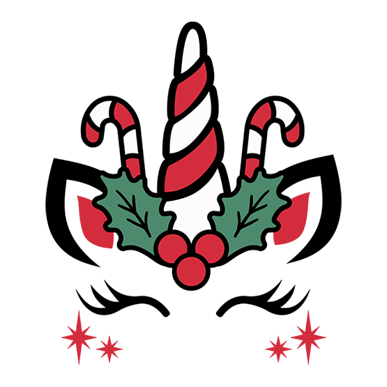 Christmas unicorn