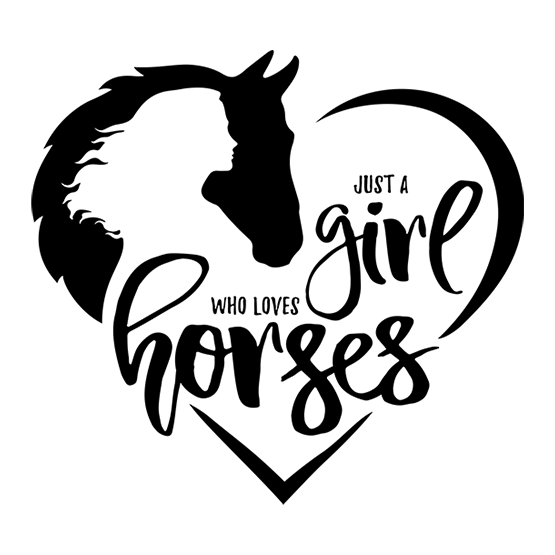 Just a girl who loves horses 1