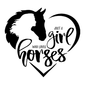 Just a girl who loves horses 1