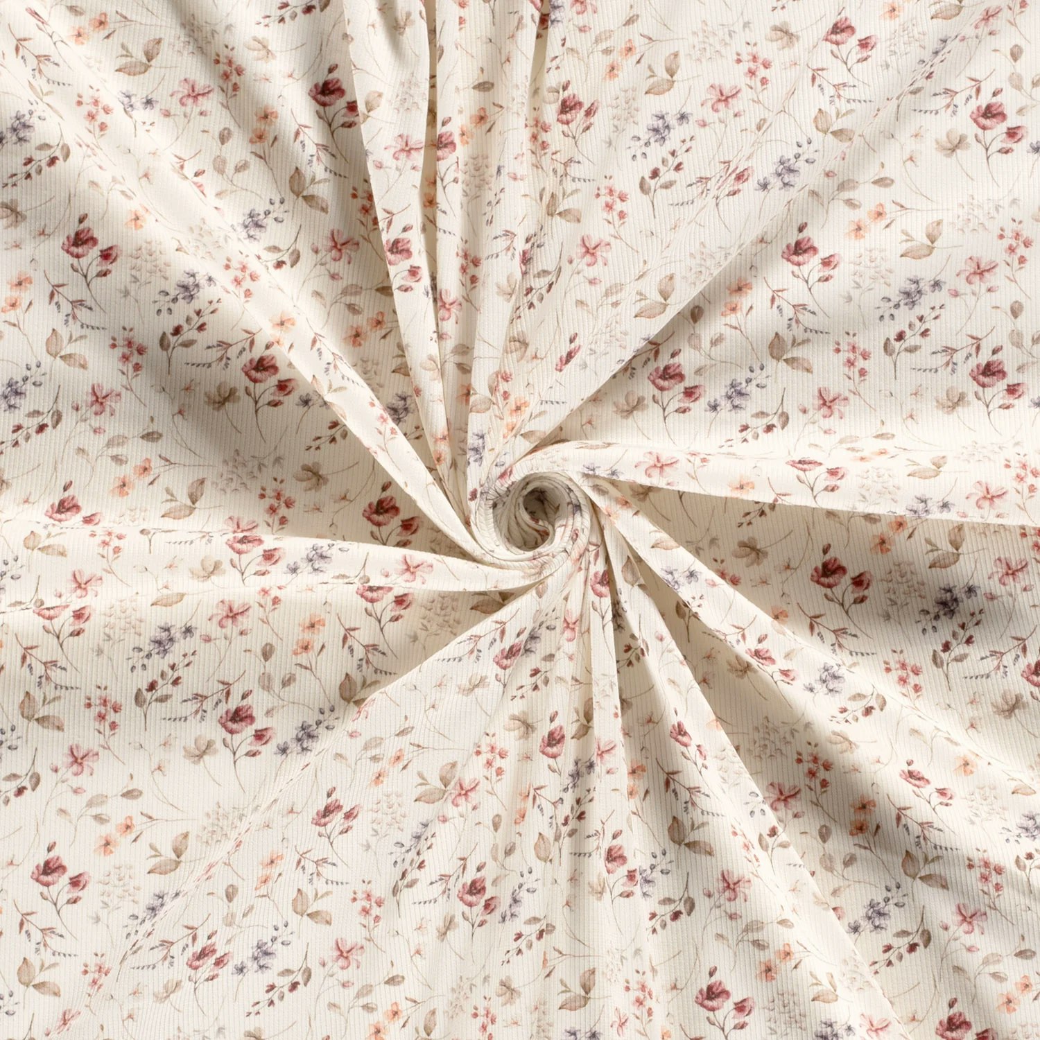 Floral Fiona ribbjersey