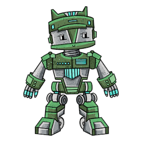 Super robot grønn