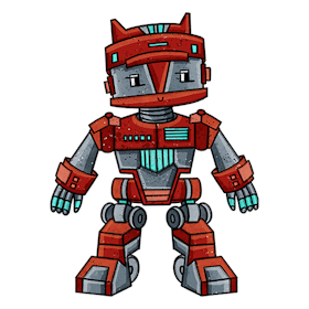 Super robot rød