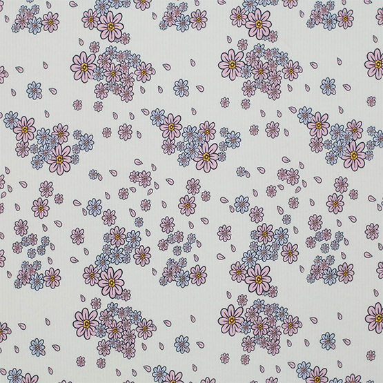 Floral Cutie ribbjersey