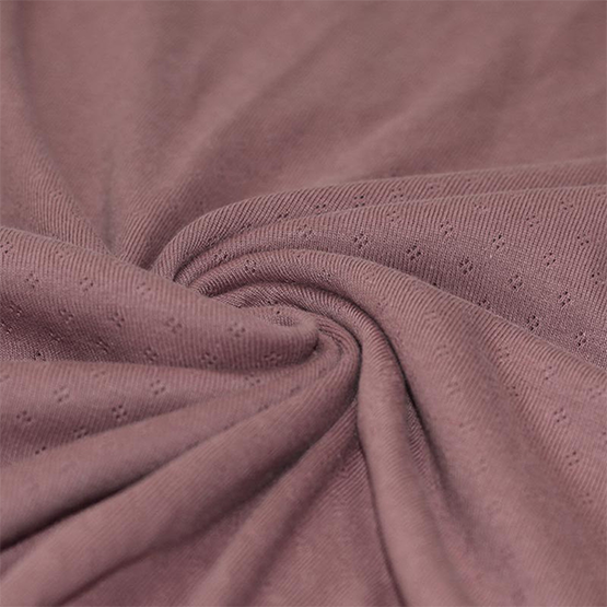 Old mauve pointelle