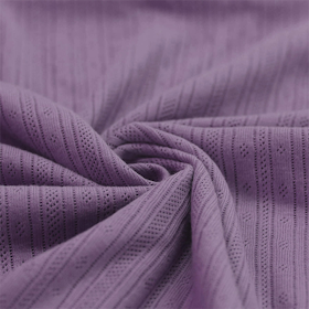 Dusty purple pointelle