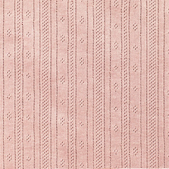 Nude pink pointelle