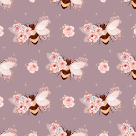 Floral Bee jersey