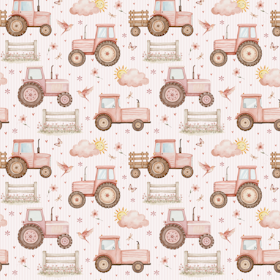Traktor dus rosa jersey