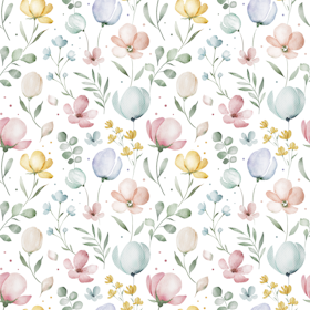Floral Flourish bred ribbjersey