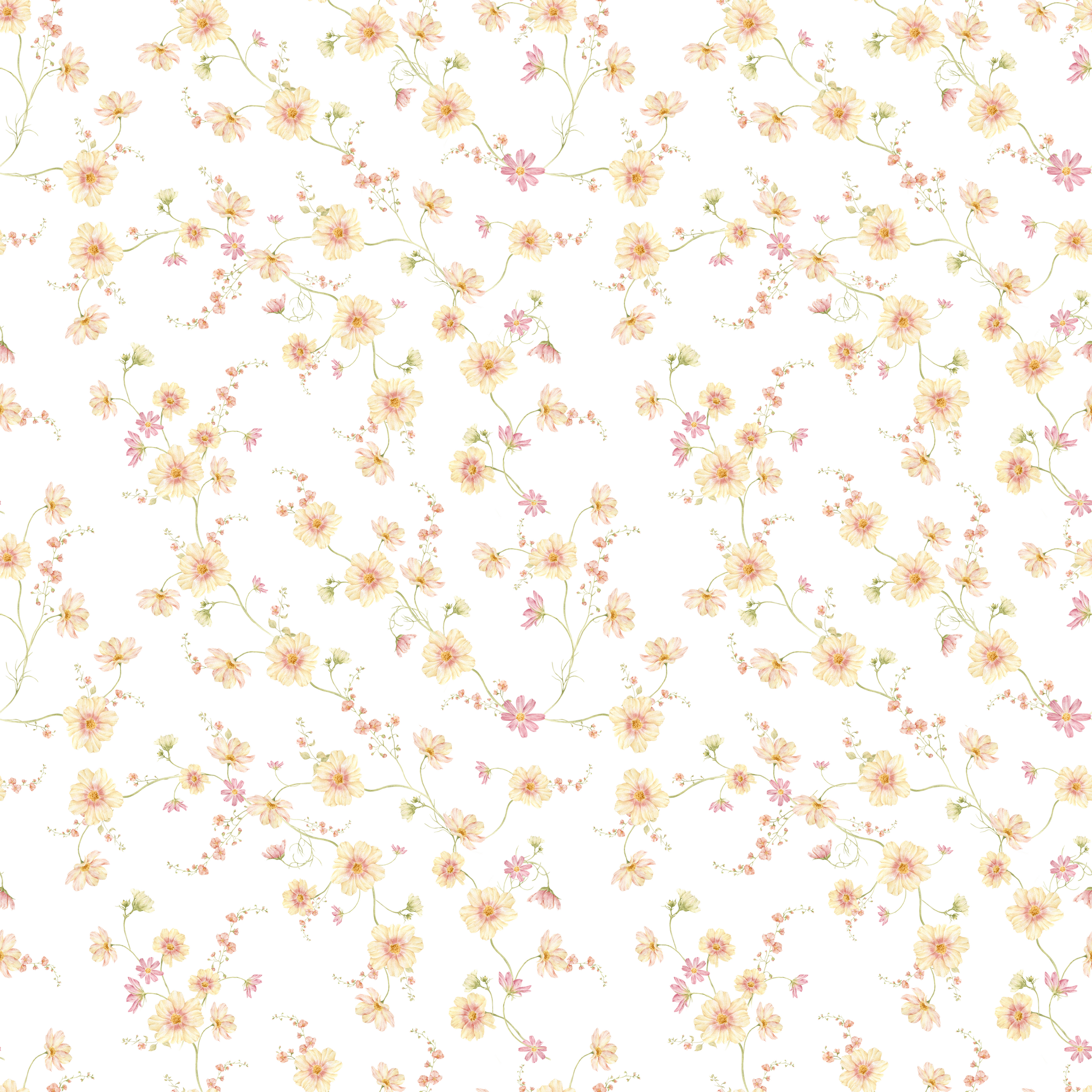Floral Delikat jersey